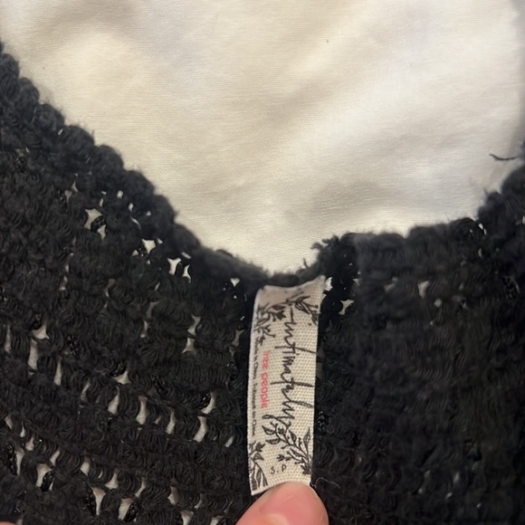 Size small black Free People romper. - Picture 3 of 3